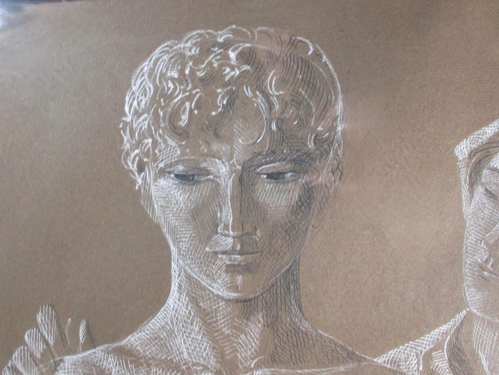 Peter Todd Mitchell Symbolist Drawing - 4