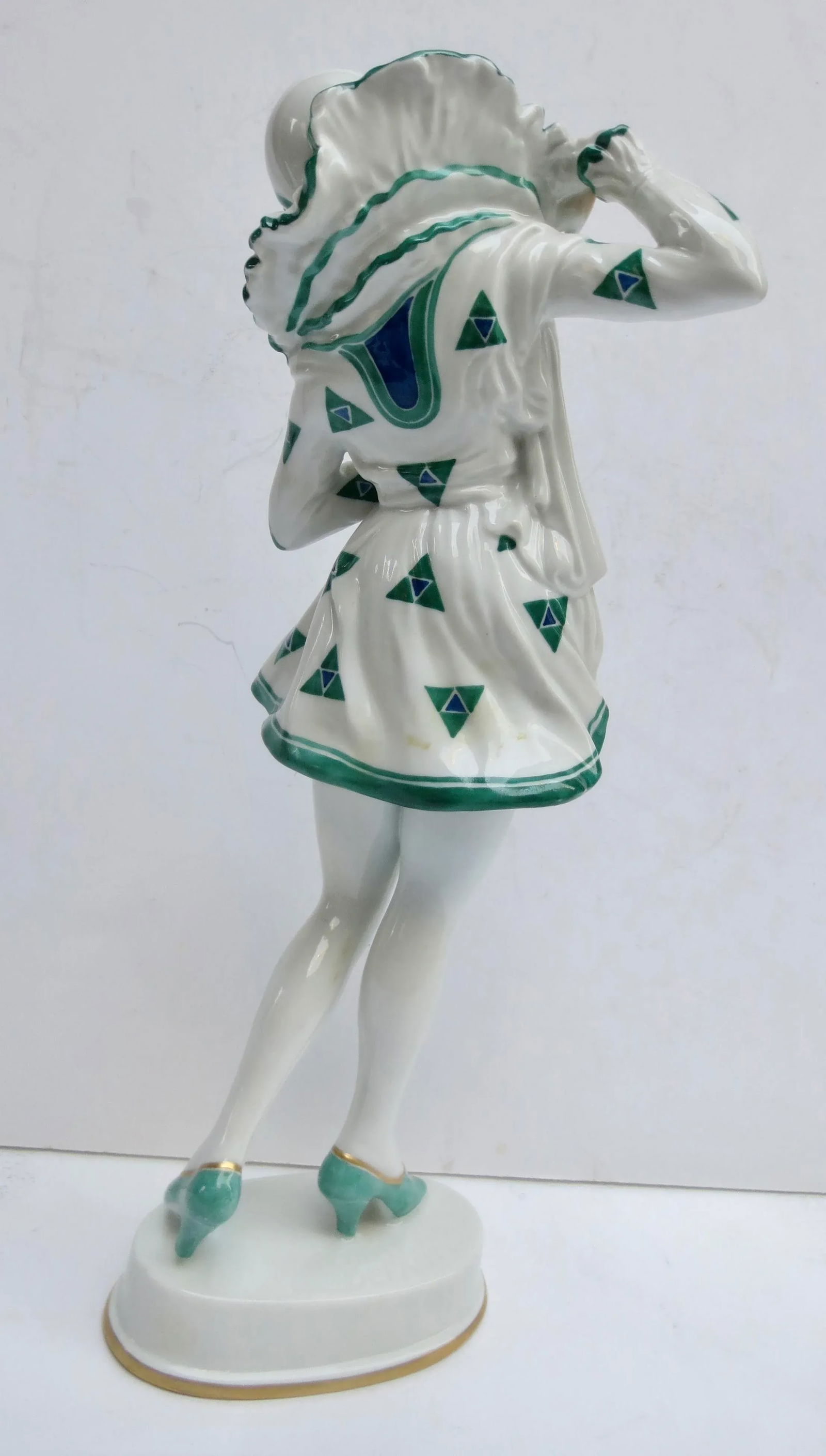 Rosenthal Porcelain Pierette by Constantin Holzer Defiant Circa 20s - 4