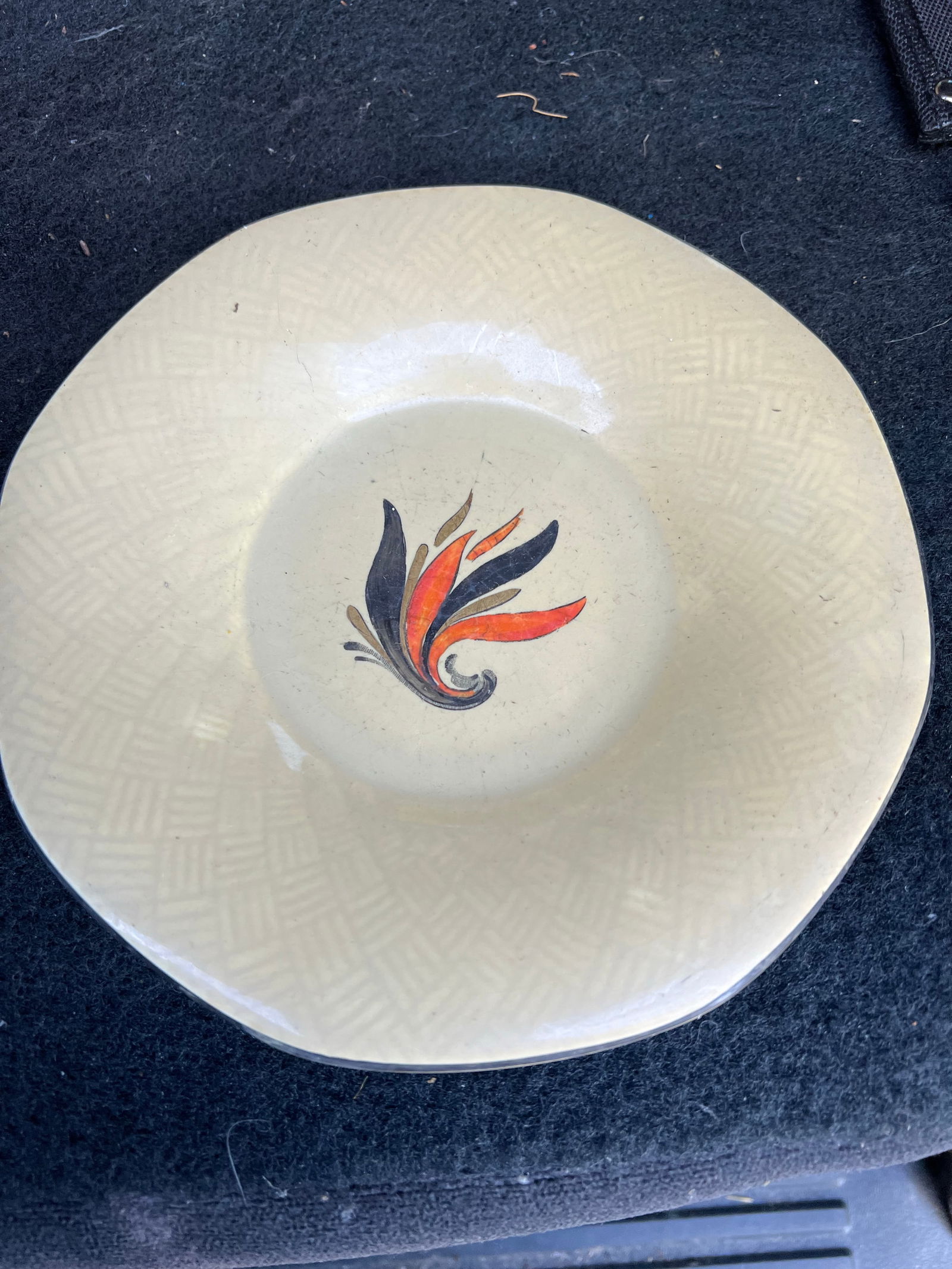 Antique Petite Swedish Plate - 2