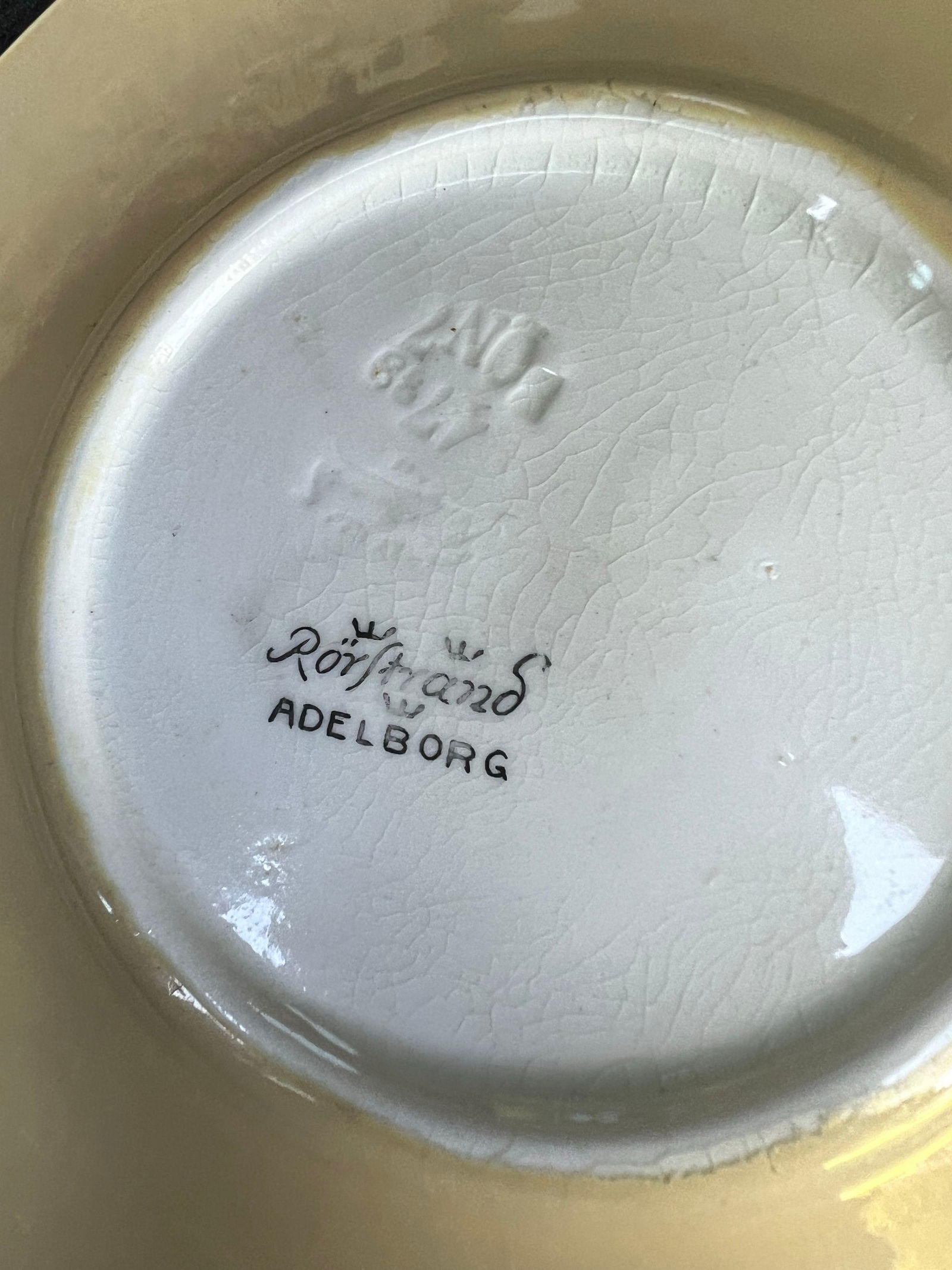 Antique Petite Swedish Plate - 4