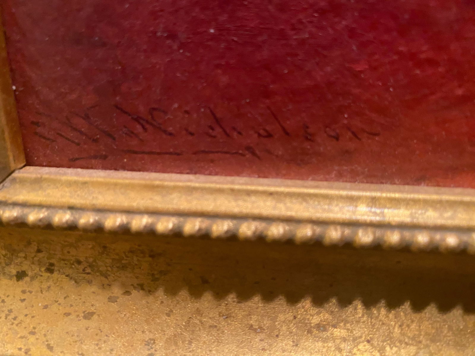 Sunset Painting by Listed Artist George Washington Nicholson - 4