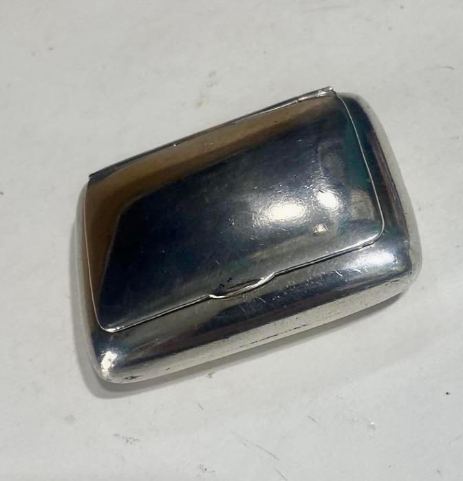 Sterling Silver Pill Box Circa 30s - 2