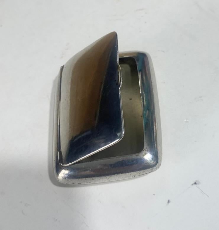 Sterling Silver Pill Box Circa 30s - 4