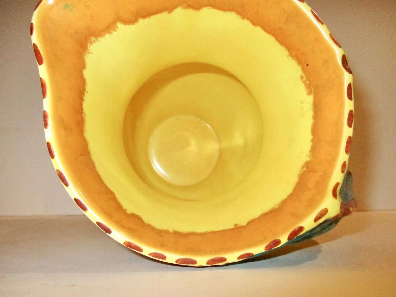 1930s Vintage Burleigh Ware English Yellow Pitcher - 6