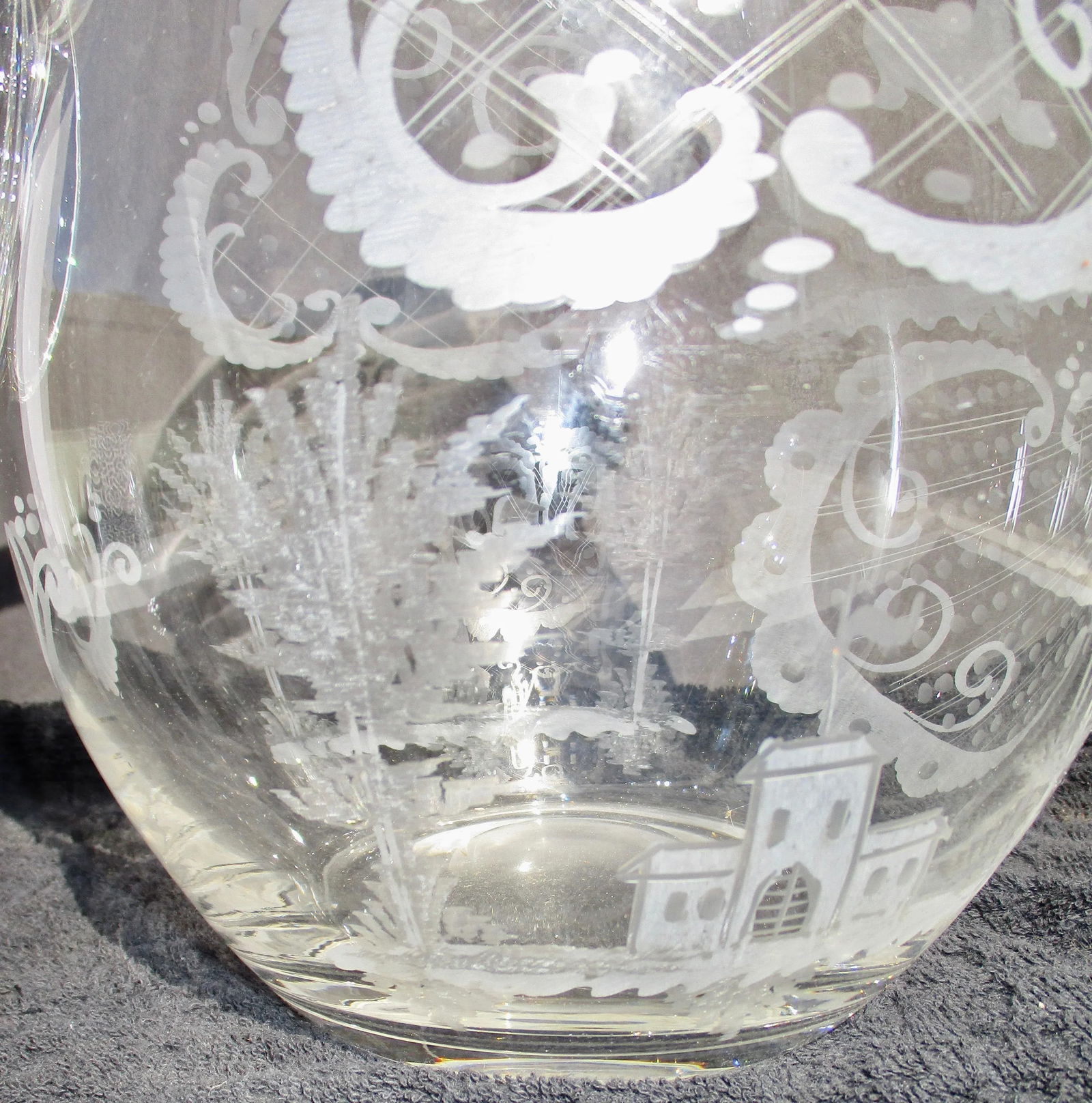 1900s Vintage Lobmeyr Large Water Pitcher - 6