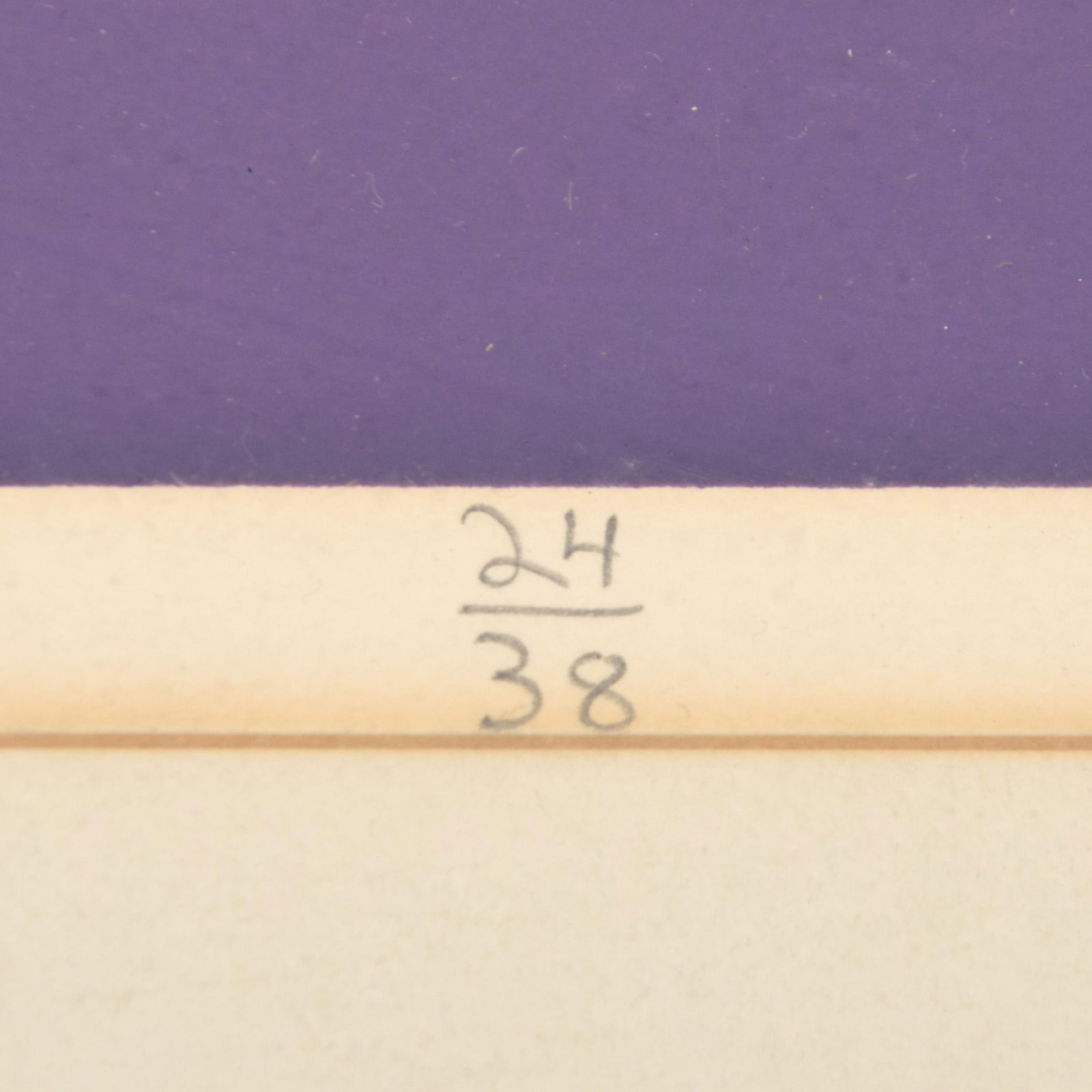 1970s Contemporary Original Signed "Argale" Op Art Geometric Framed Print by Michael Petree - 7