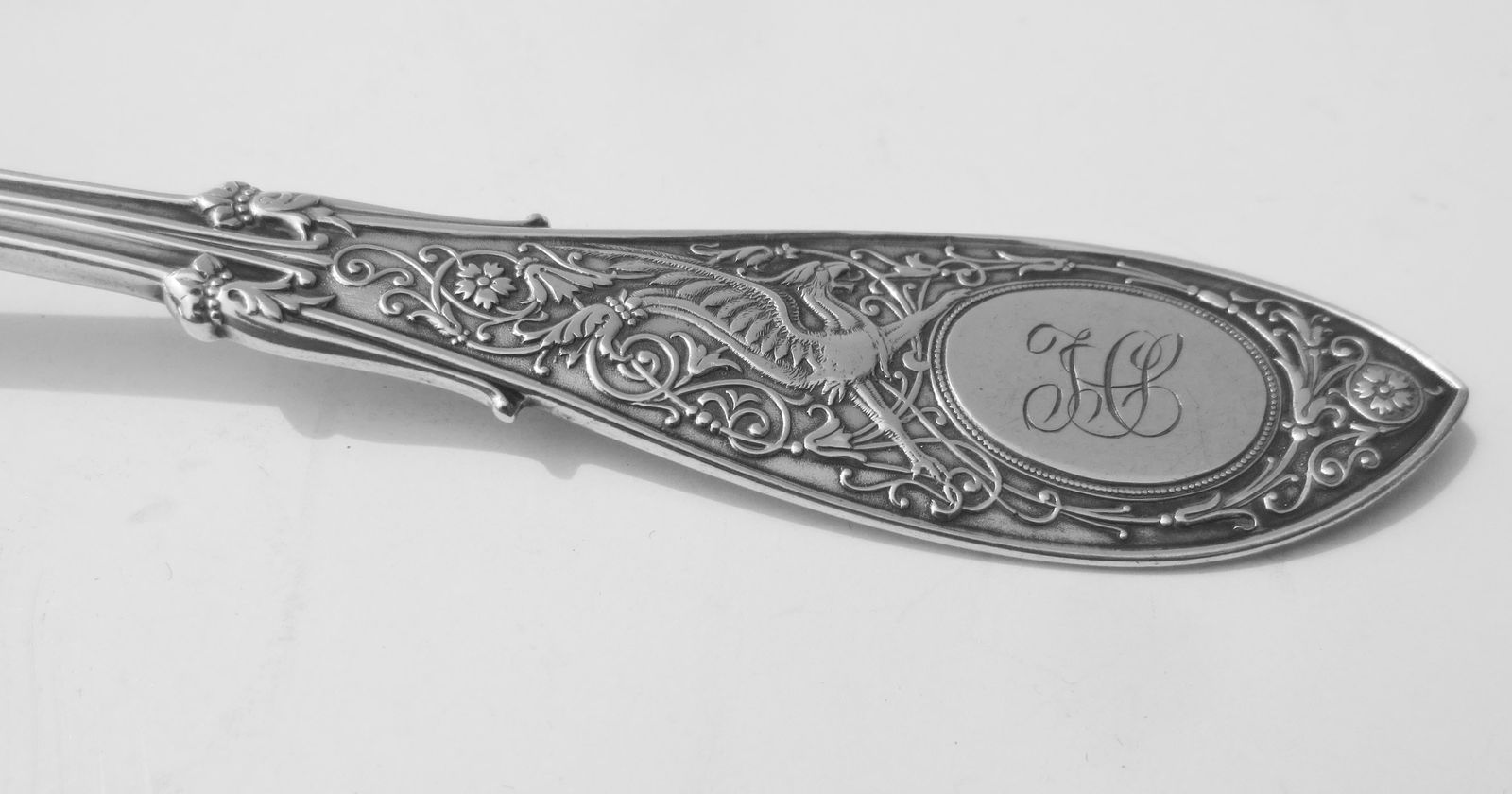 Sterling Silver Sugar Spoon by T. L. Shaw 1875 - 2