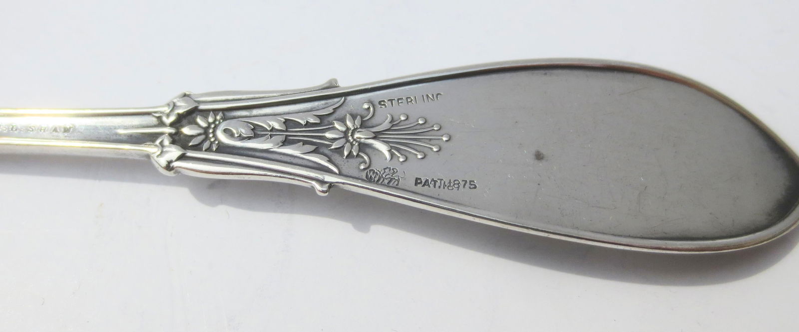 Sterling Silver Sugar Spoon by T. L. Shaw 1875 - 4