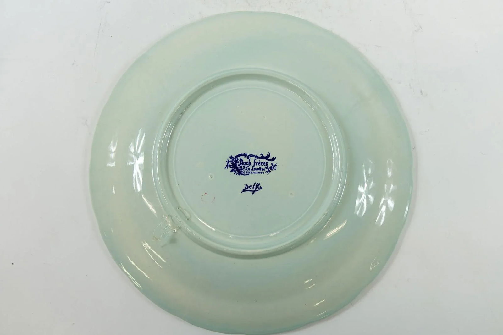 Mid 20th Century Belgium Porcelain Boch Freres Plate - 4