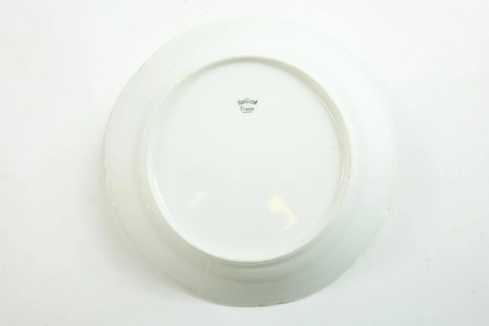 19th Century Haviland France Ranson White Dinner Plates- Set of 3 - 4
