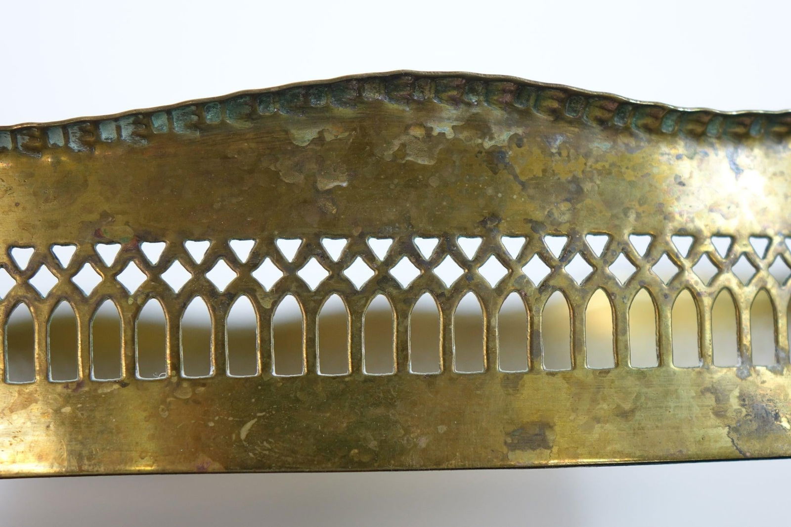 Early 20th Century Antique Brass Tray - 4
