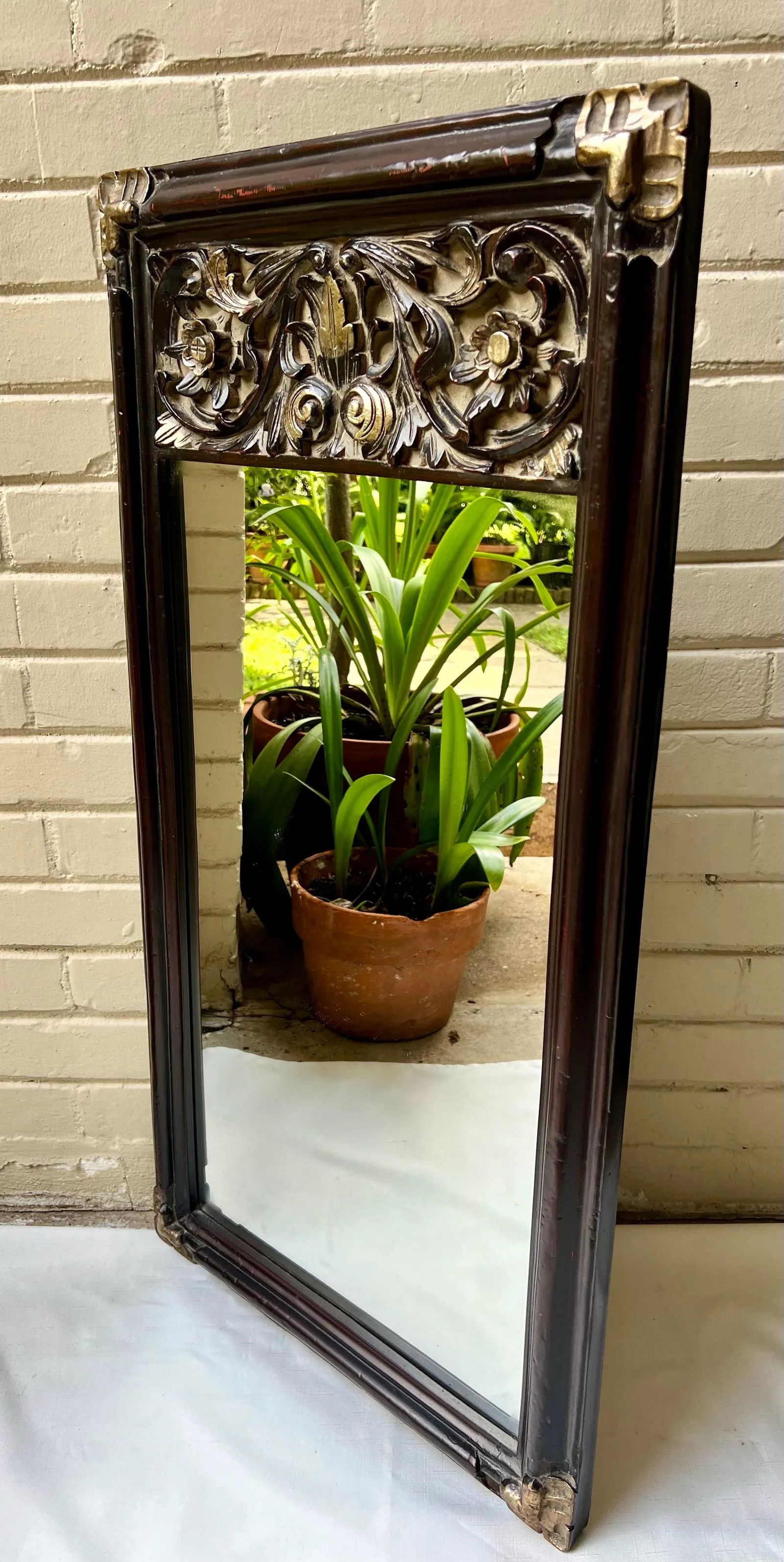 Vintage Bombay Co Belize Panel Wall Mirror - 2