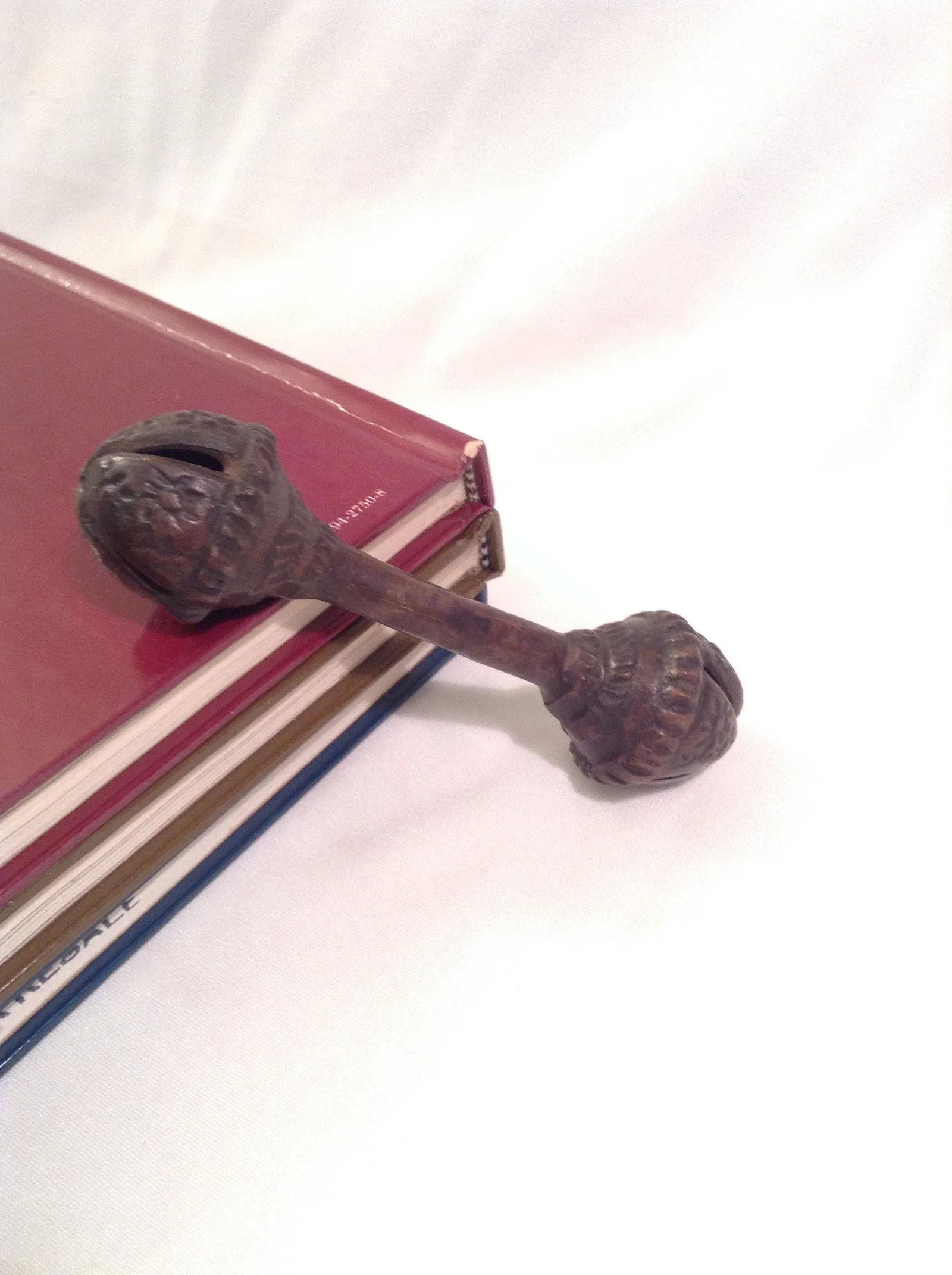 Vintage Brass Bell Rattle - 11