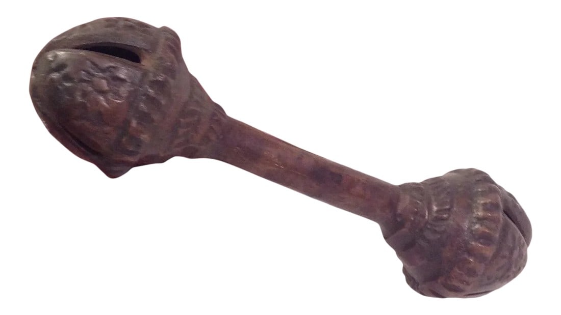 Vintage Brass Bell Rattle (1 of 11)
