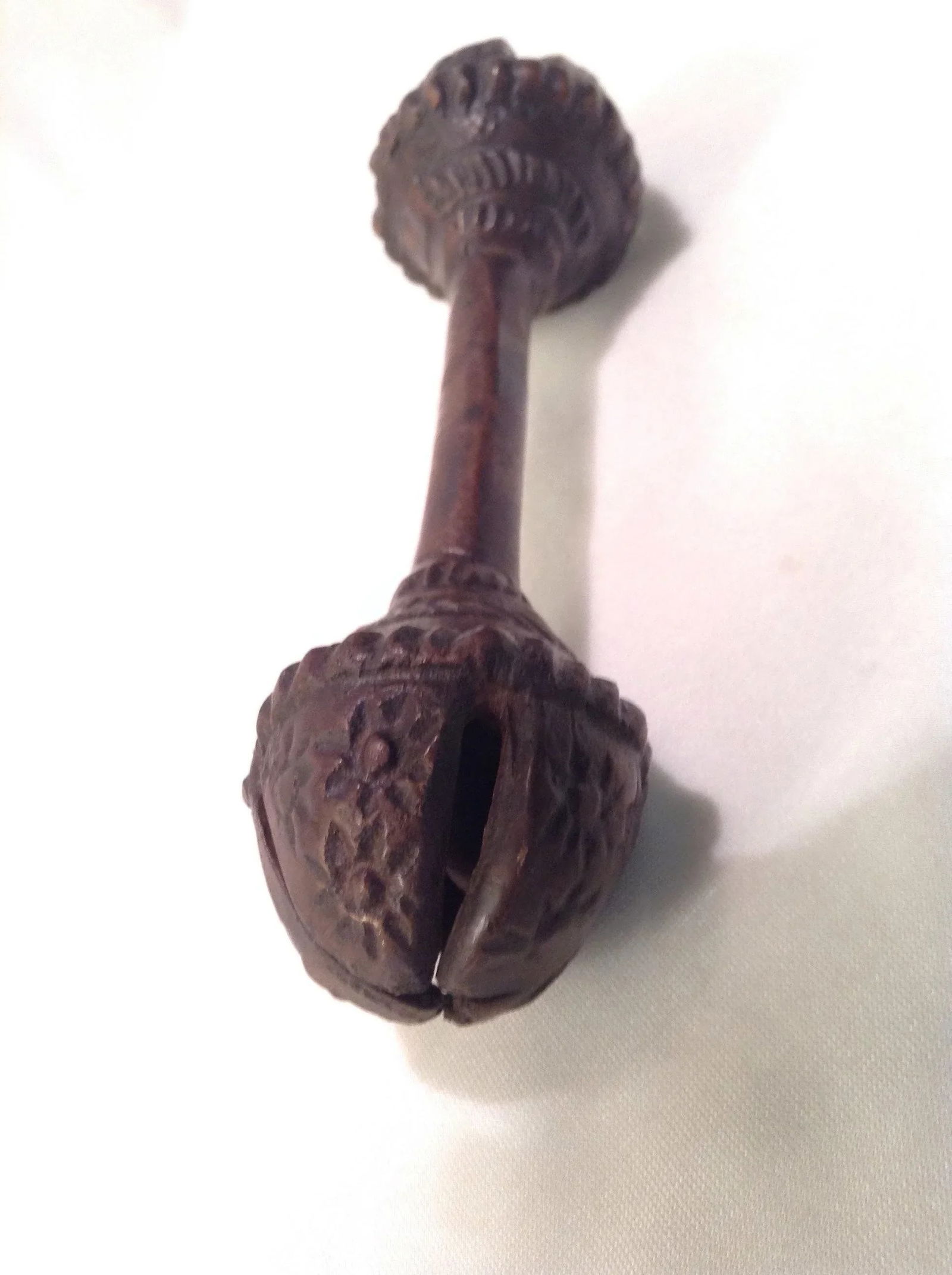Vintage Brass Bell Rattle - 5