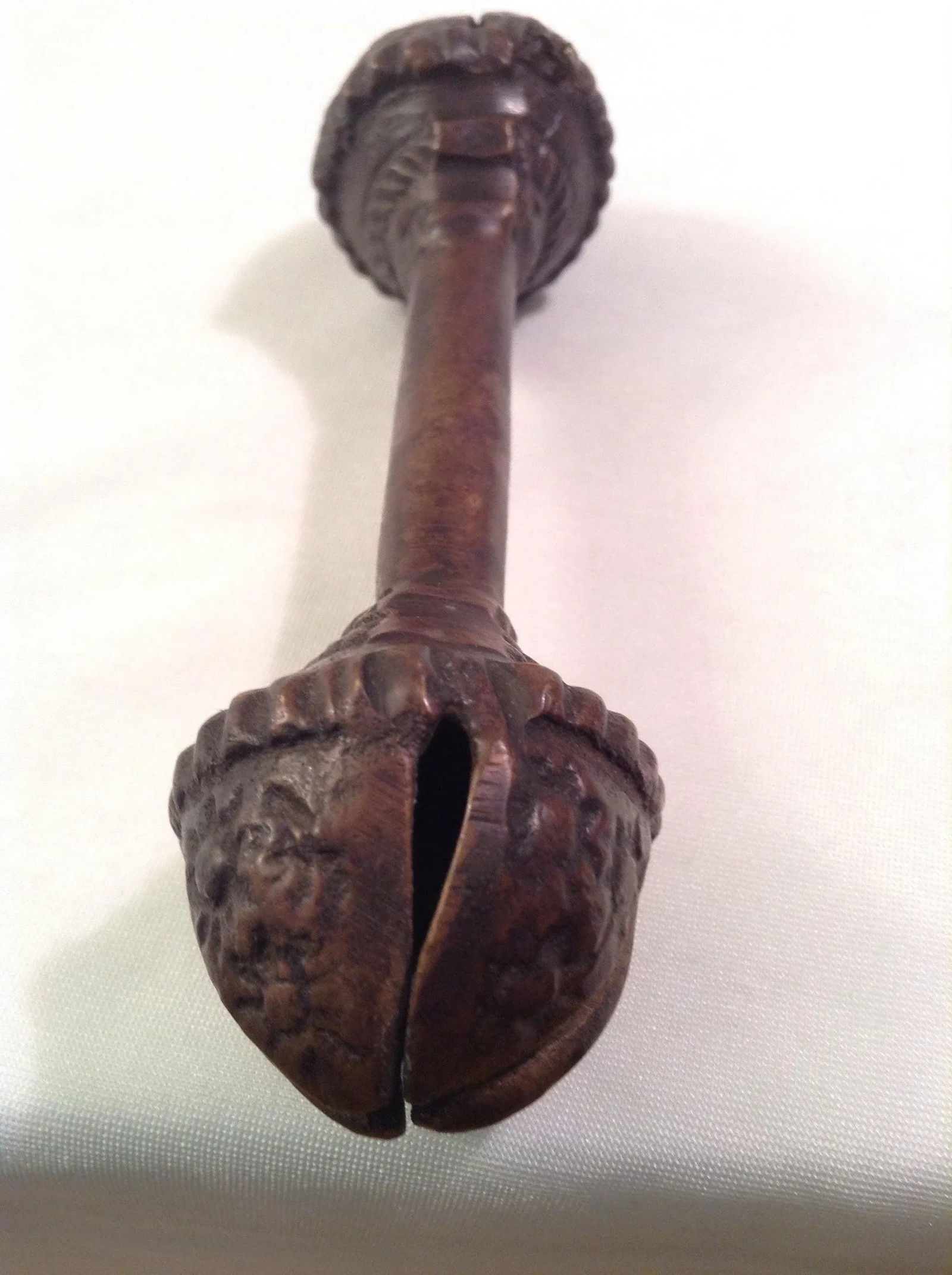 Vintage Brass Bell Rattle - 6