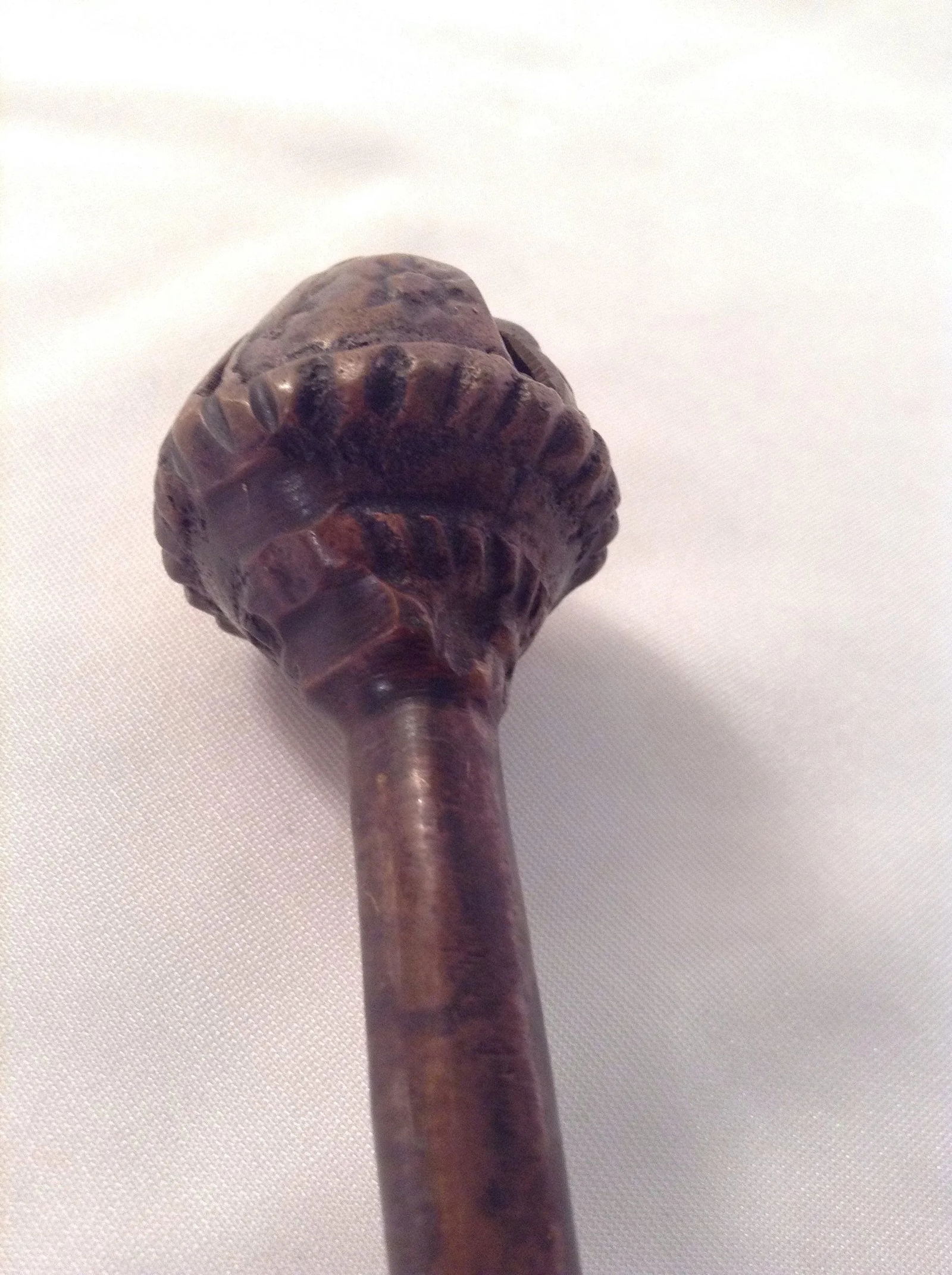 Vintage Brass Bell Rattle - 7