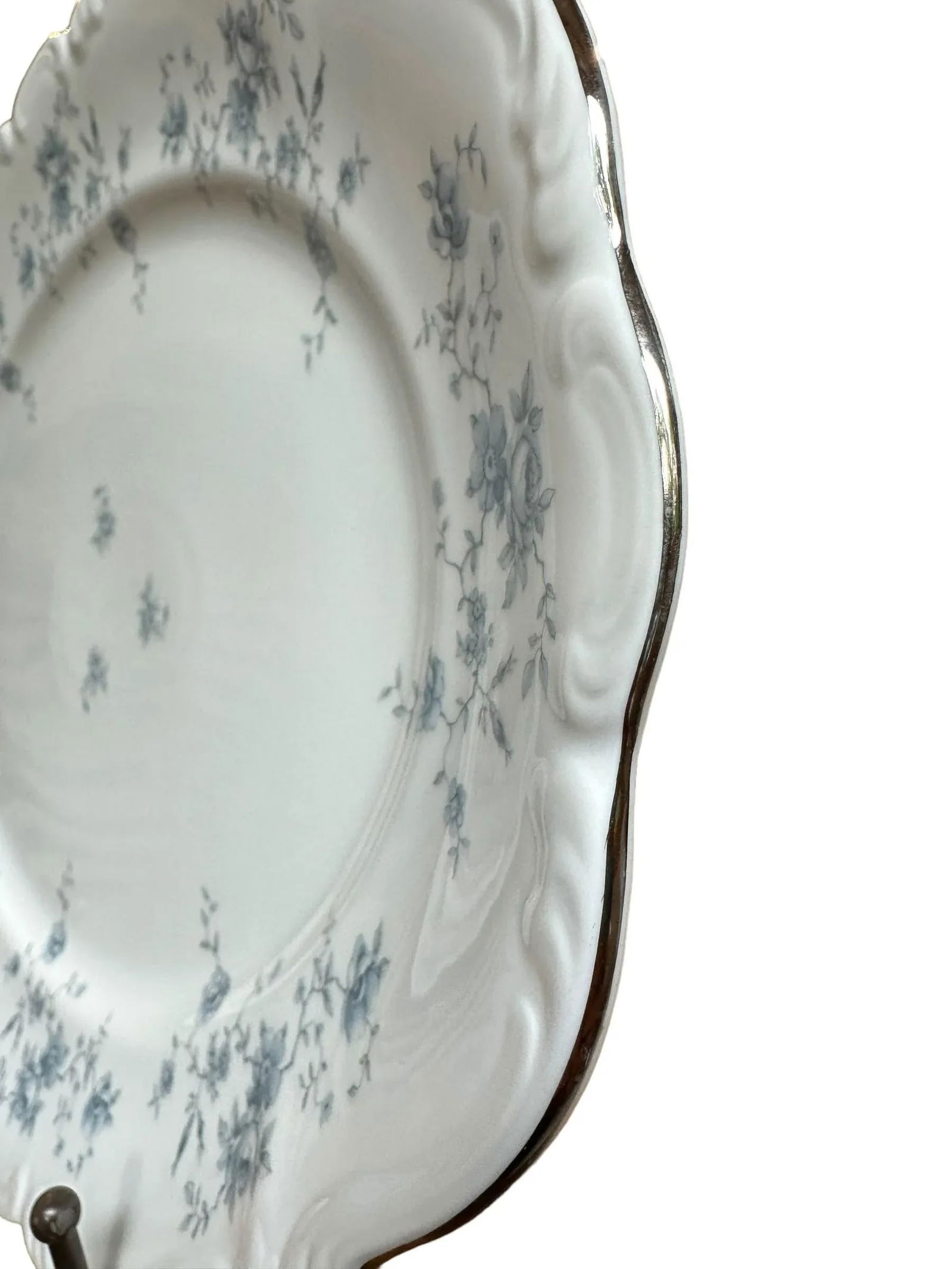 Mid 20th Century Haviland Blue Garland Large Platter, Germany - 4