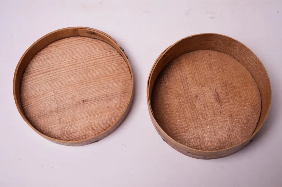 Antique English Snuff Box / Pipe Tobacco Case With Hand-Painted Decoration - 5