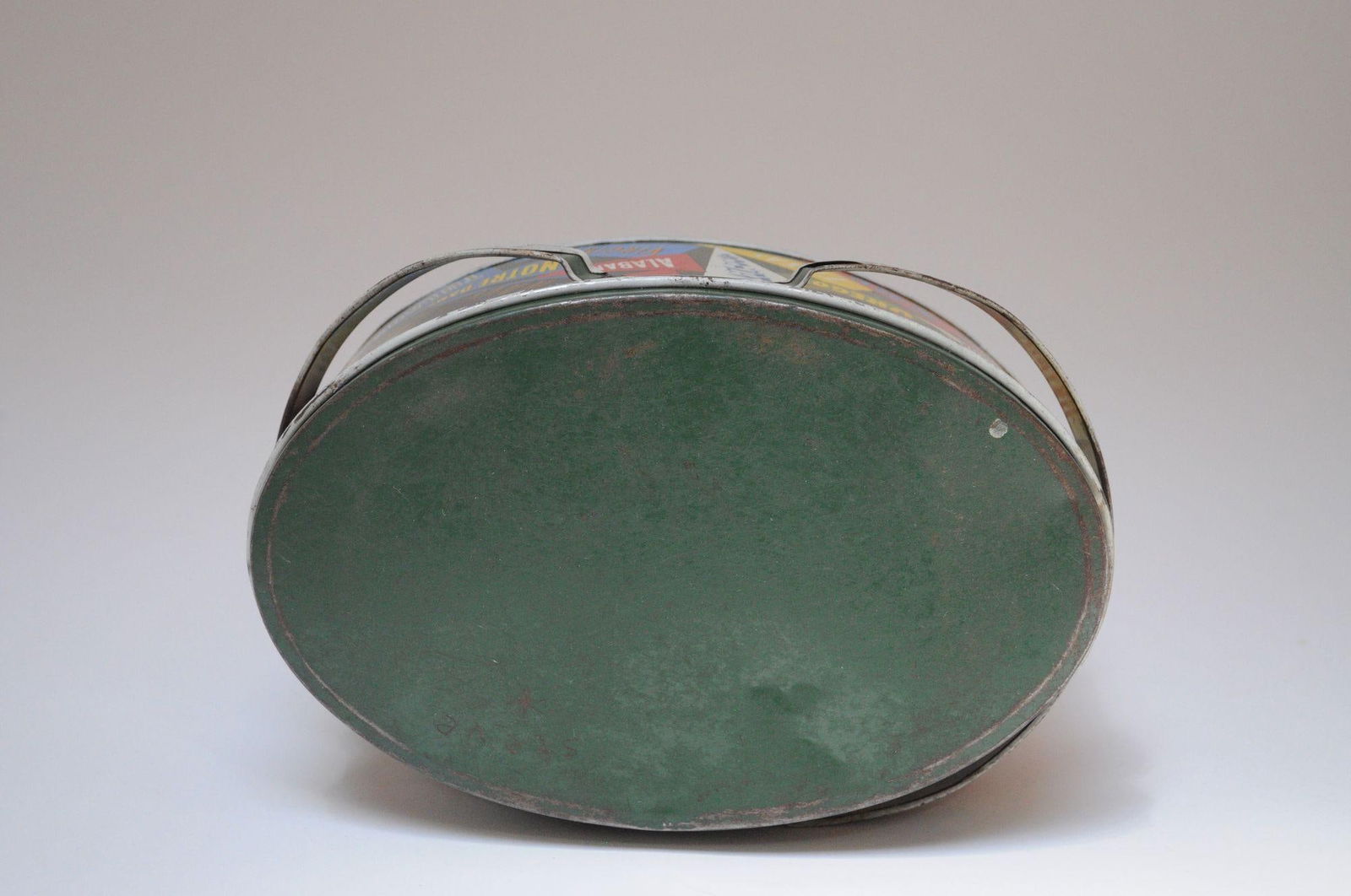 Vintage University Collegiate Pennant Tin Litho Lunchbox by Decoware - 6