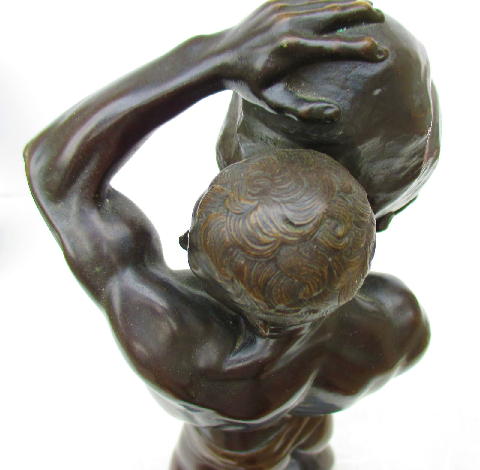 P. Leibkuchler Bronze Sculpture Sisyphus 1900 - 9