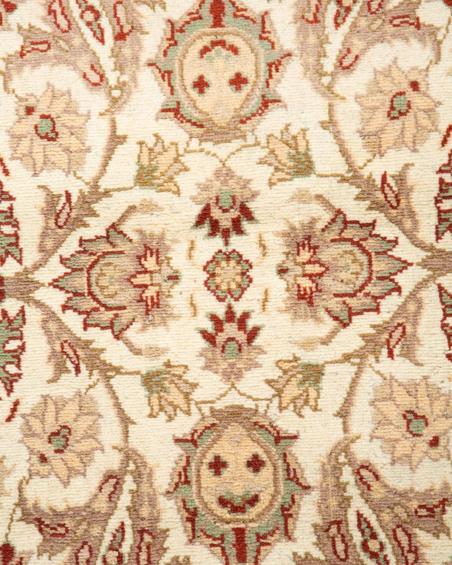 Mogul, One-of-a-Kind Hand-Knotted Area Rug - Ivory, 3' 2" x 5' 2" - 3