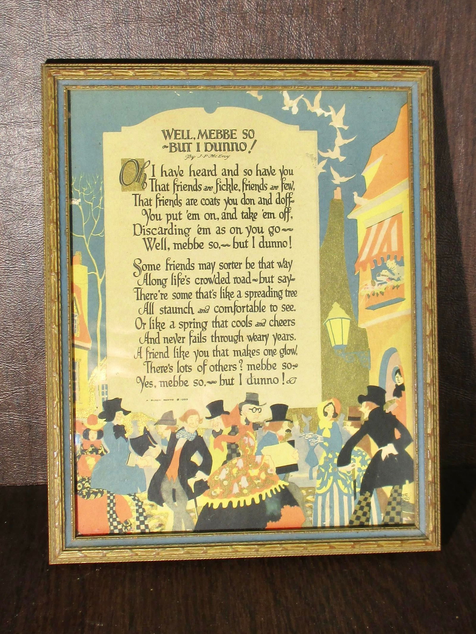 Art Deco Poetry Prints Circa 30s' - 2