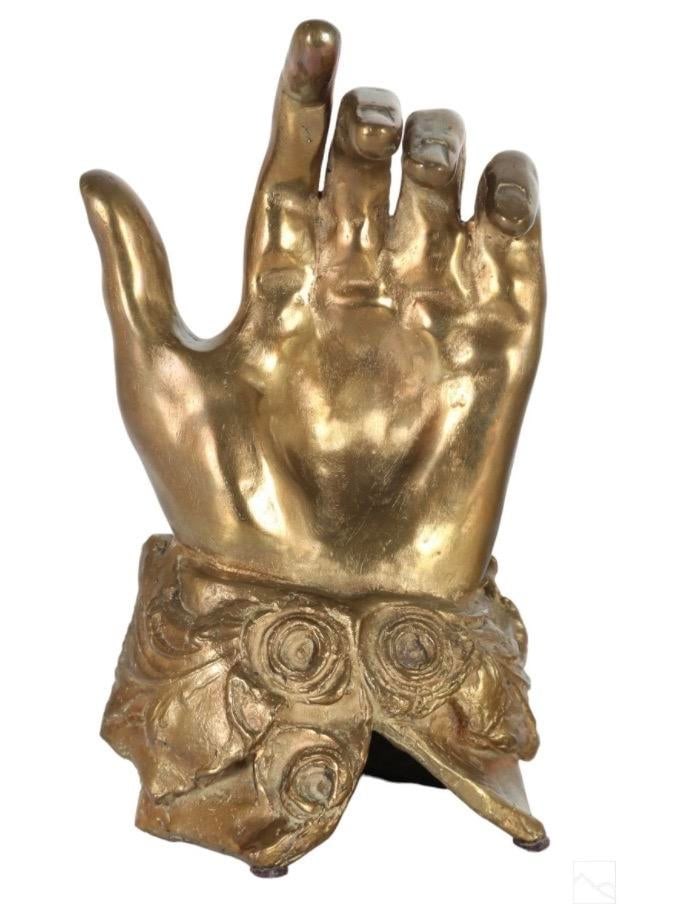 Abstract Bronze Sculpture of Hand - 5