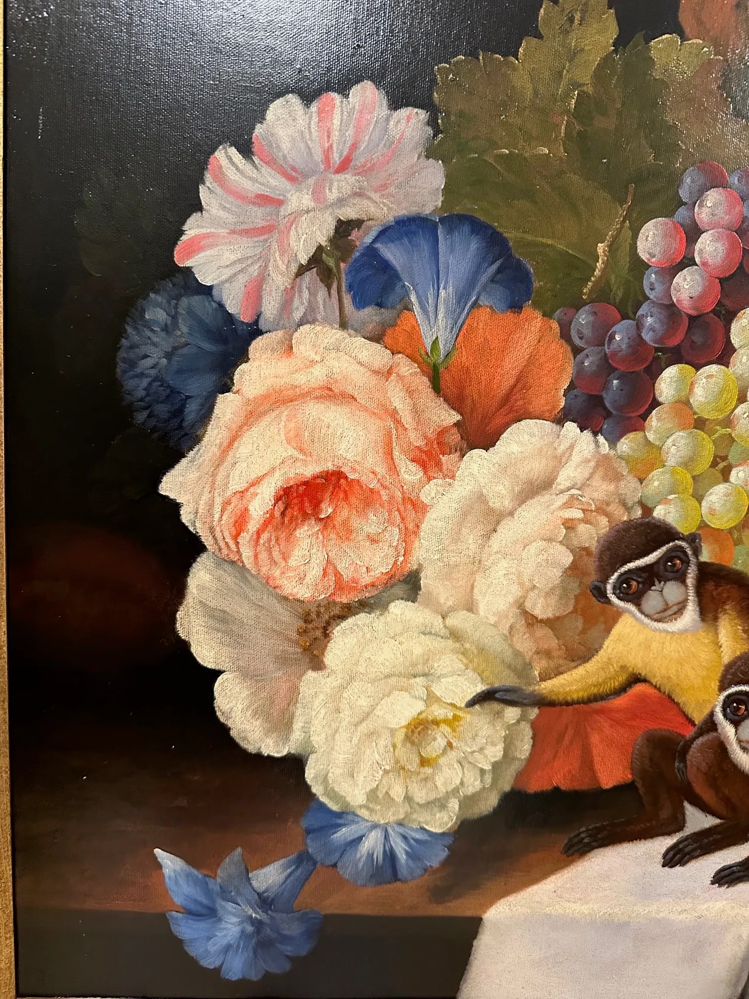 Realist Still Life of Fruit & Monkeys - 7