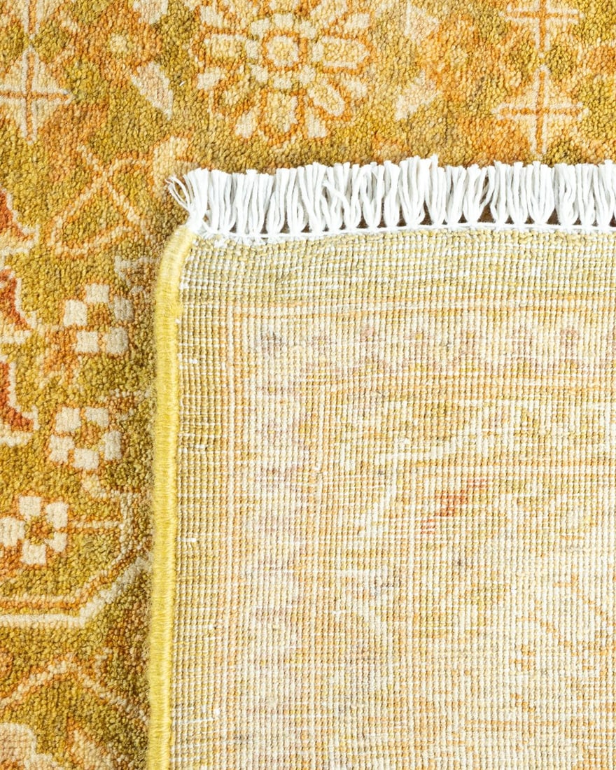 Mogul, One-of-a-Kind Hand-Knotted Area Rug - Green, 6' 2" x 8' 10" - 5