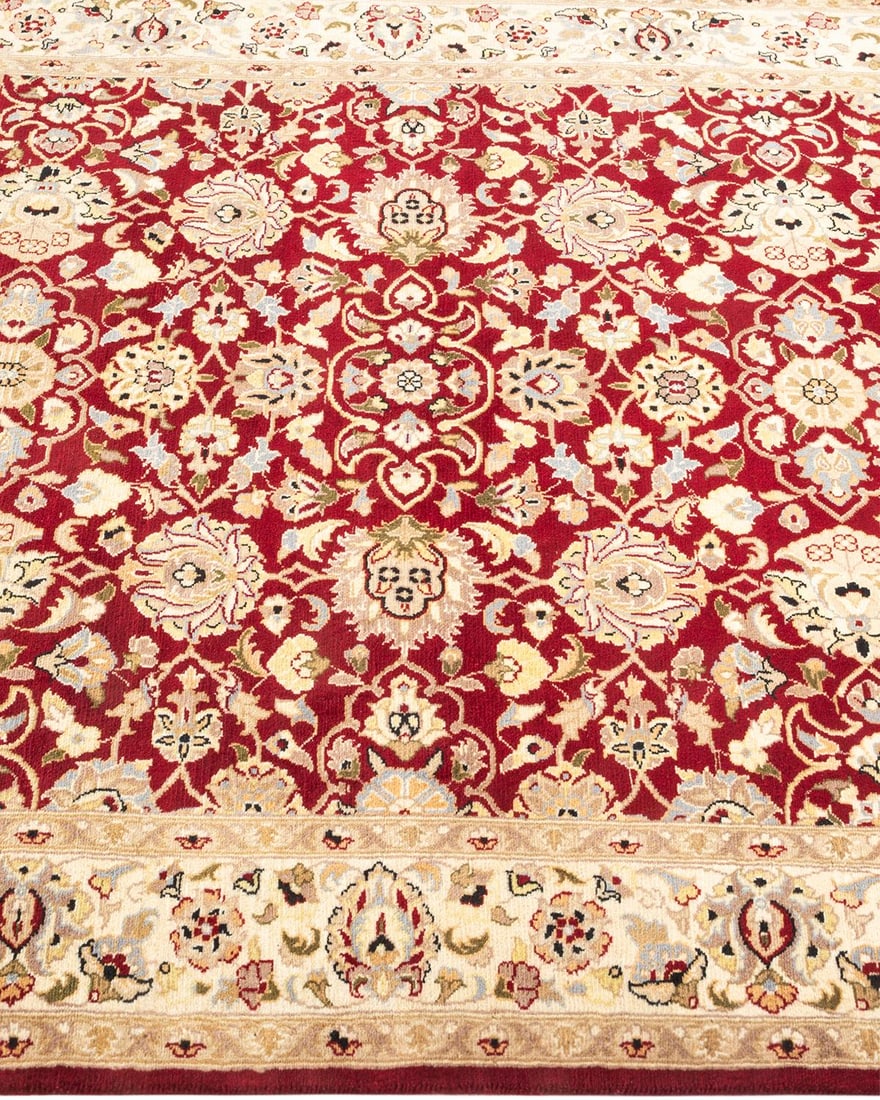 Mogul, One-of-a-Kind Hand-Knotted Area Rug - Orange, 4' 1" x 6' 3" - 4