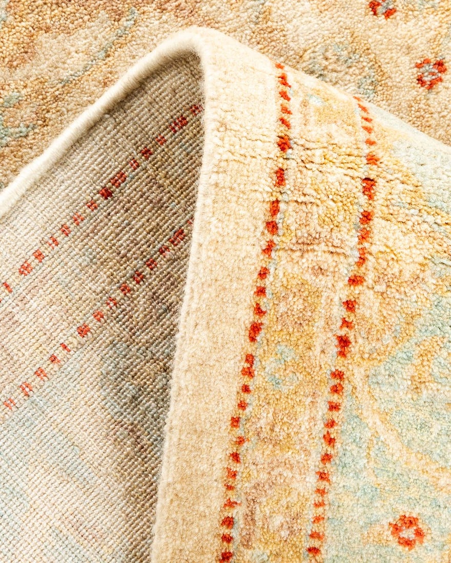 Mogul, One-of-a-Kind Hand-Knotted Area Rug - Ivory, 3' 1" x 5' 3" - 6