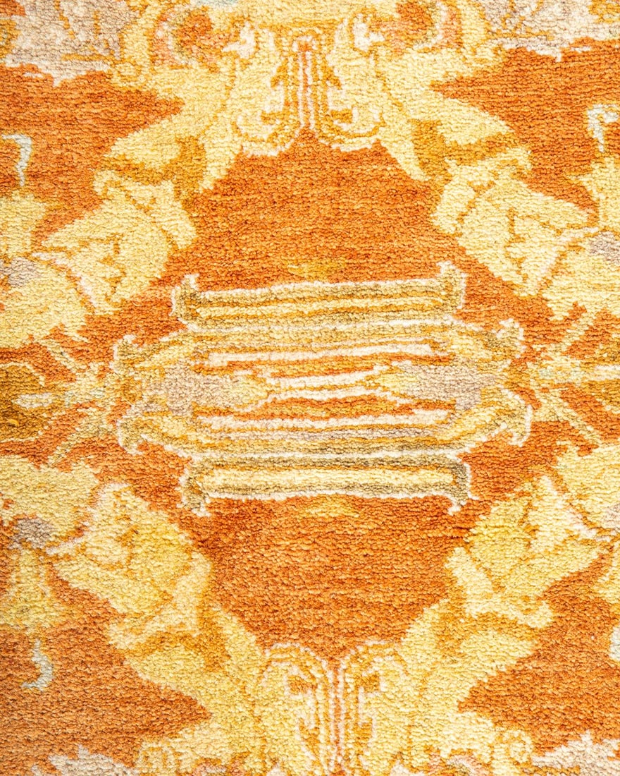 Mogul, One-of-a-Kind Hand-Knotted Area Rug - Brown, 6' 4" x 8' 10" - 3