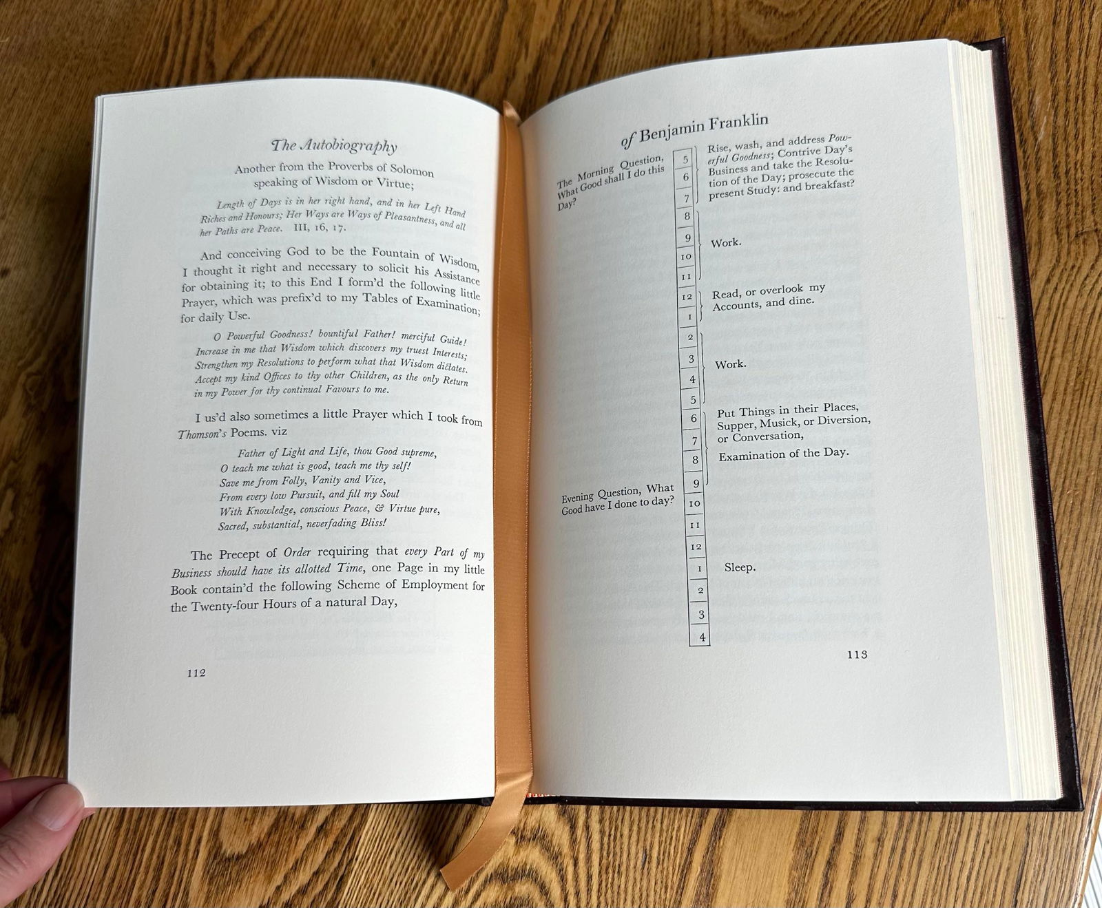 The Autobiography of Benjamin Franklin Leather Gilt 1976 Collectors Edition - 10