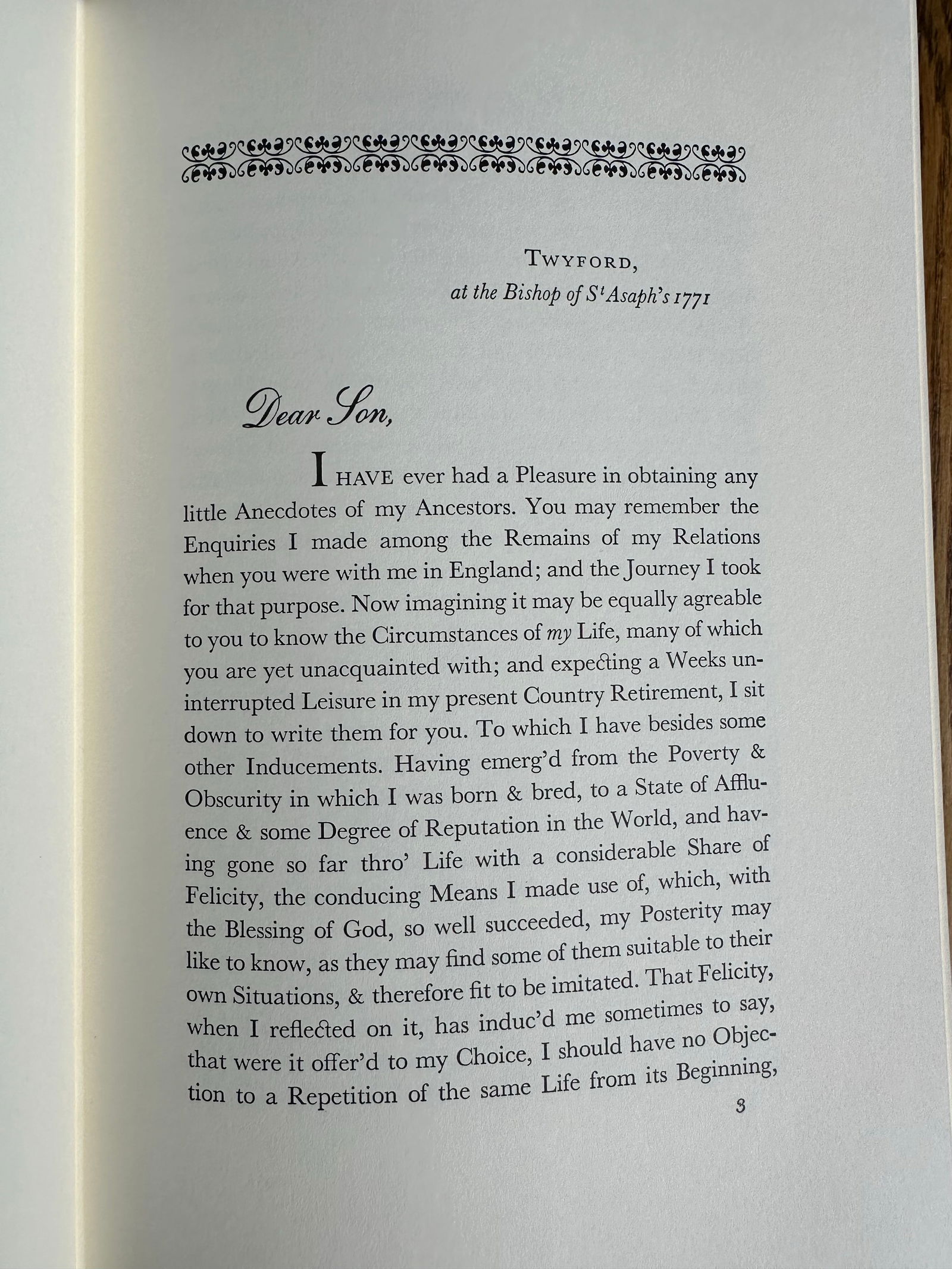 The Autobiography of Benjamin Franklin Leather Gilt 1976 Collectors Edition - 9