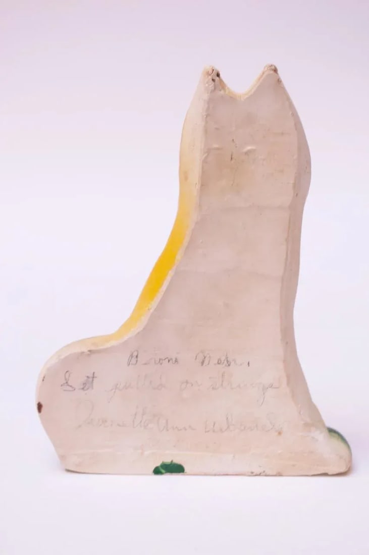 1950s American Painted Chalkware Collie - 7