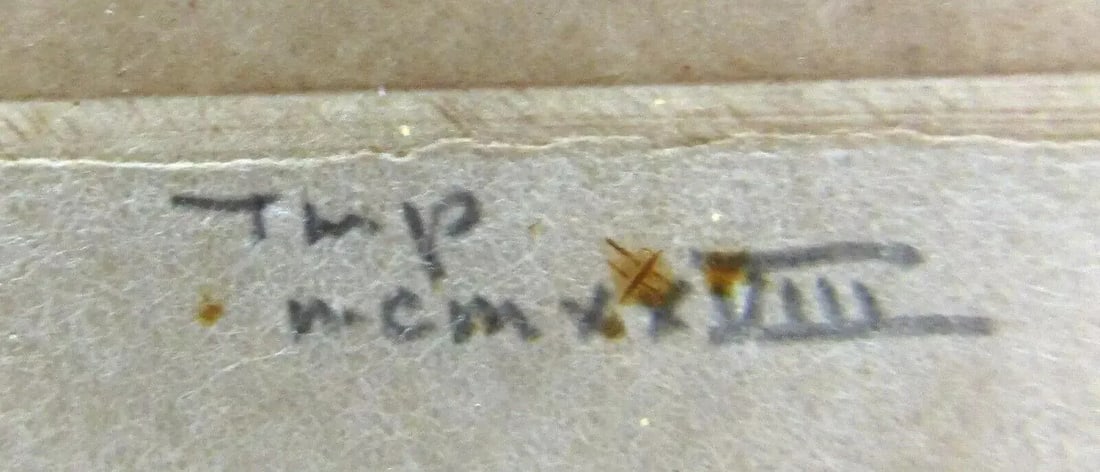 Dorsey Potter Tyson American 1891-1969 Color Etching Chinese Girl Pencil Signed, Framed - 4