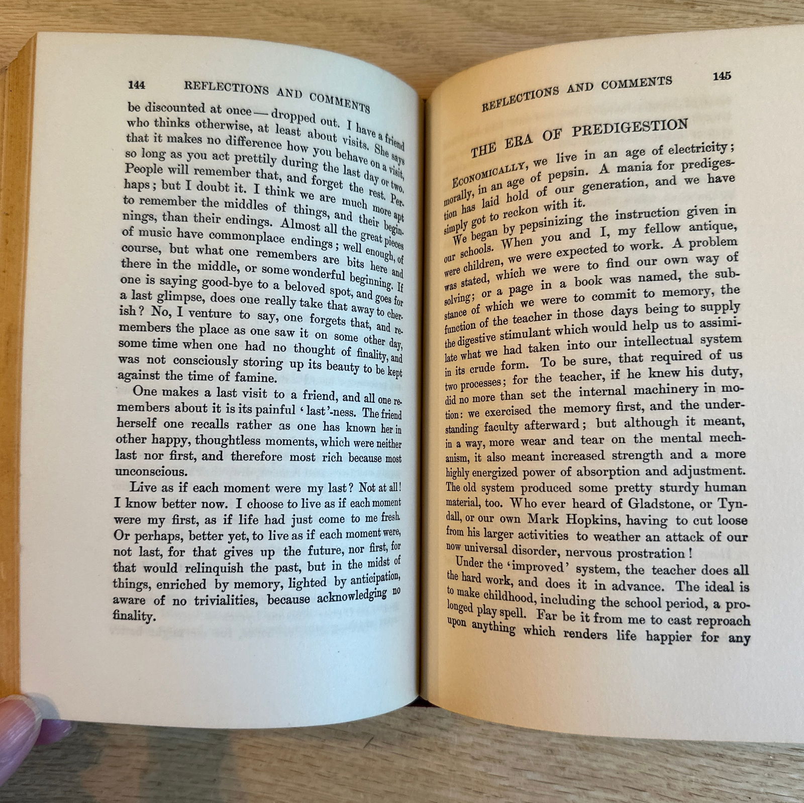 Antique Hardcover Red Cloth Book Atlantic Classics Essays and Essay-Writing - 8