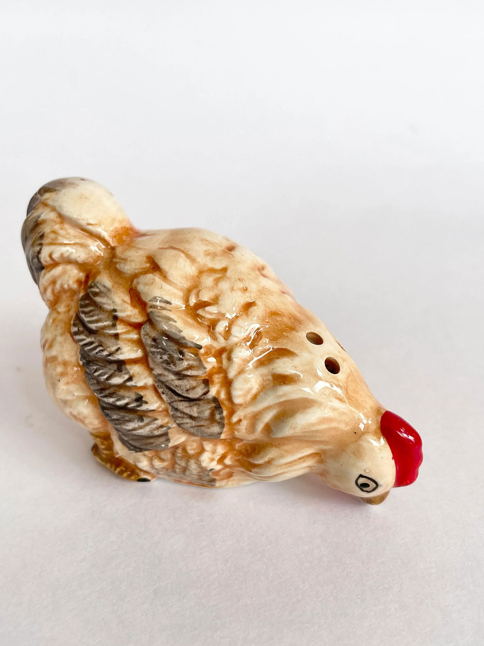 1980s Porcelain Salt and Pepper Shakers- a Pair - 3