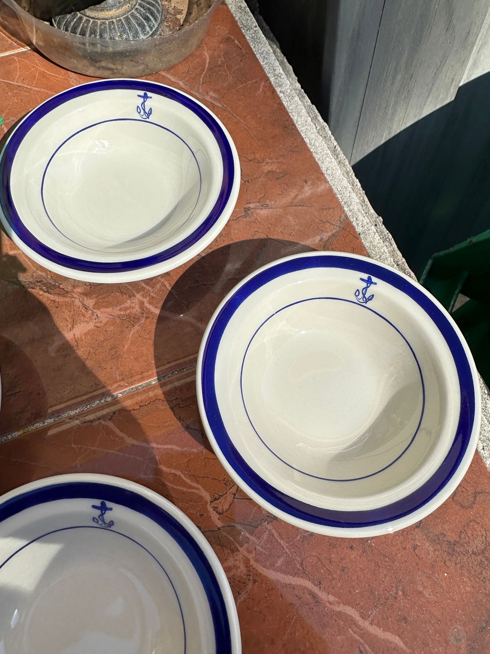 1970s Homer Laughlin China Nautical Collection of Ceramic Petite Dishes- Set of 4 - 6