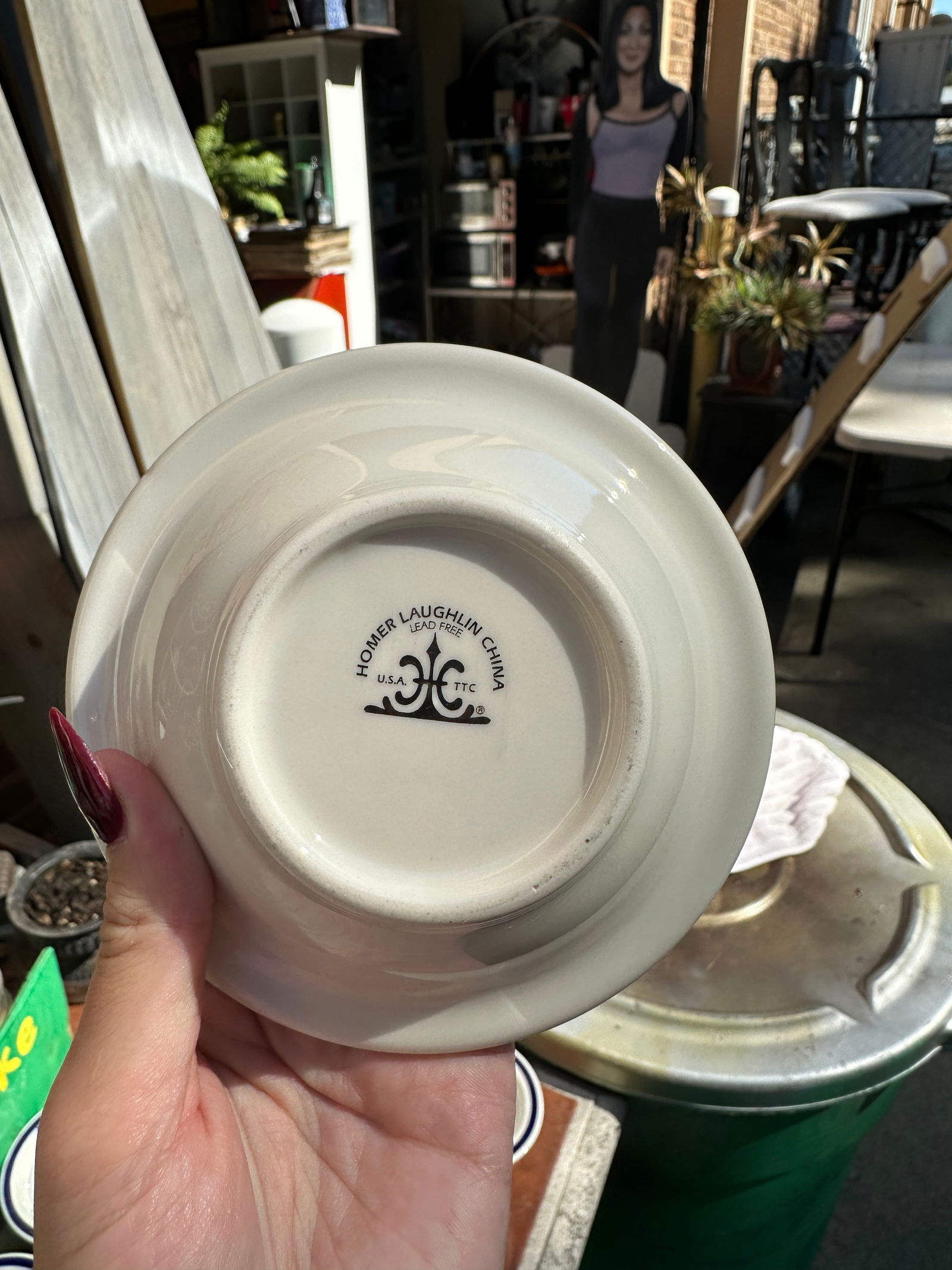 1970s Homer Laughlin China Nautical Collection of Ceramic Petite Dishes- Set of 4 - 8