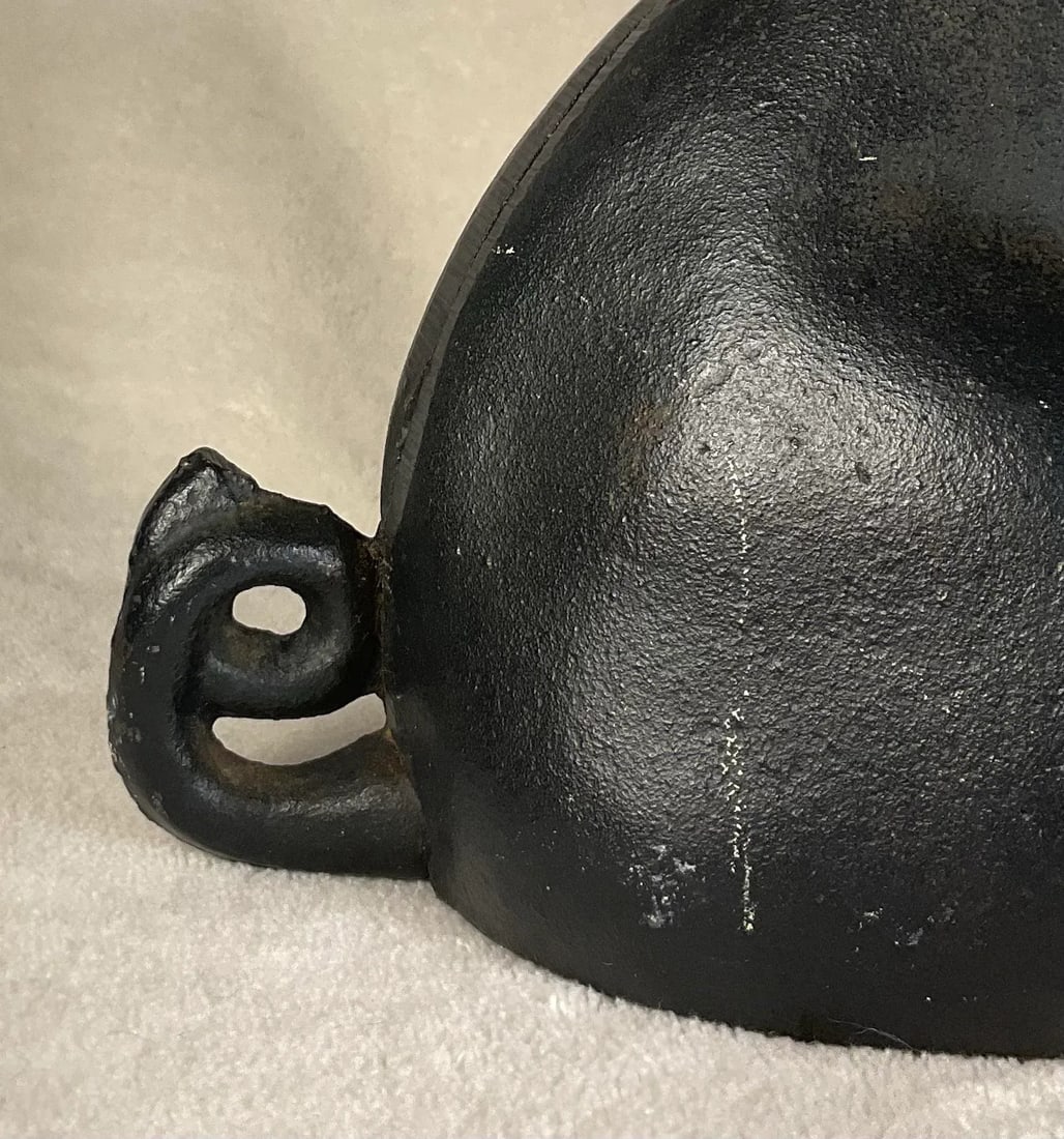 Large Vintage Antique 19th Century Black Cast Iron Piggy Bank Money Box Animal Sculpture- 1800s - 8