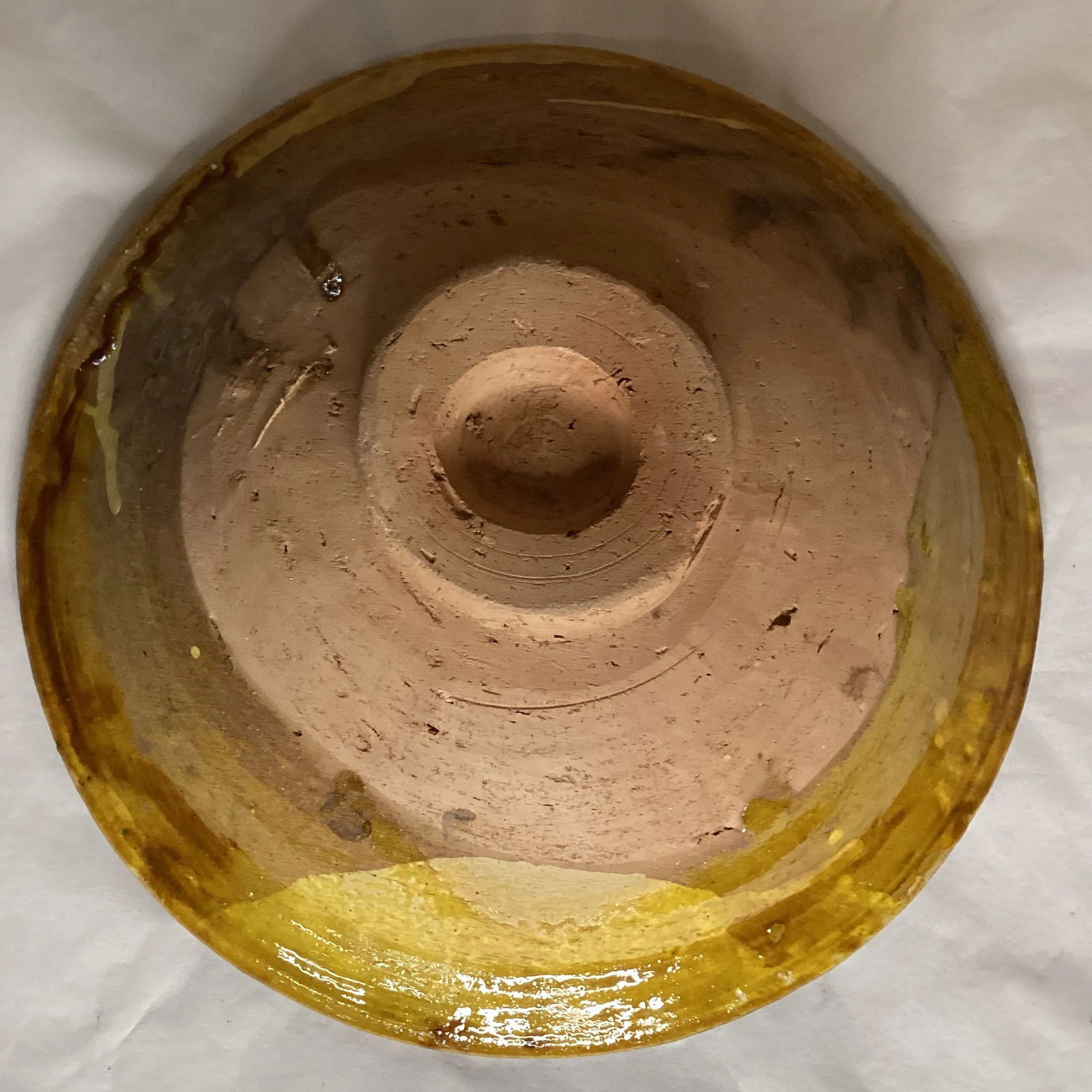 Late 20th Century Hand-Thrown Decorative Ceramic Bowl From Pakistan - 10