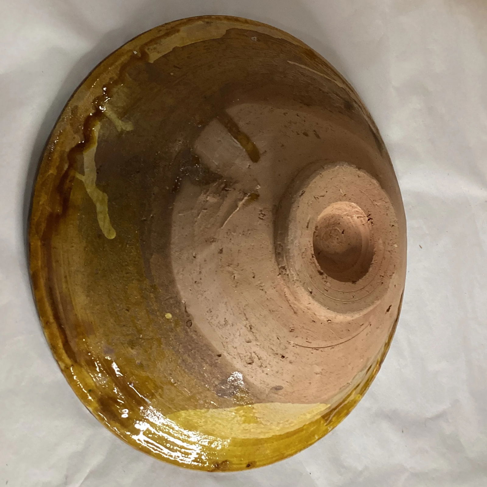 Late 20th Century Hand-Thrown Decorative Ceramic Bowl From Pakistan - 9