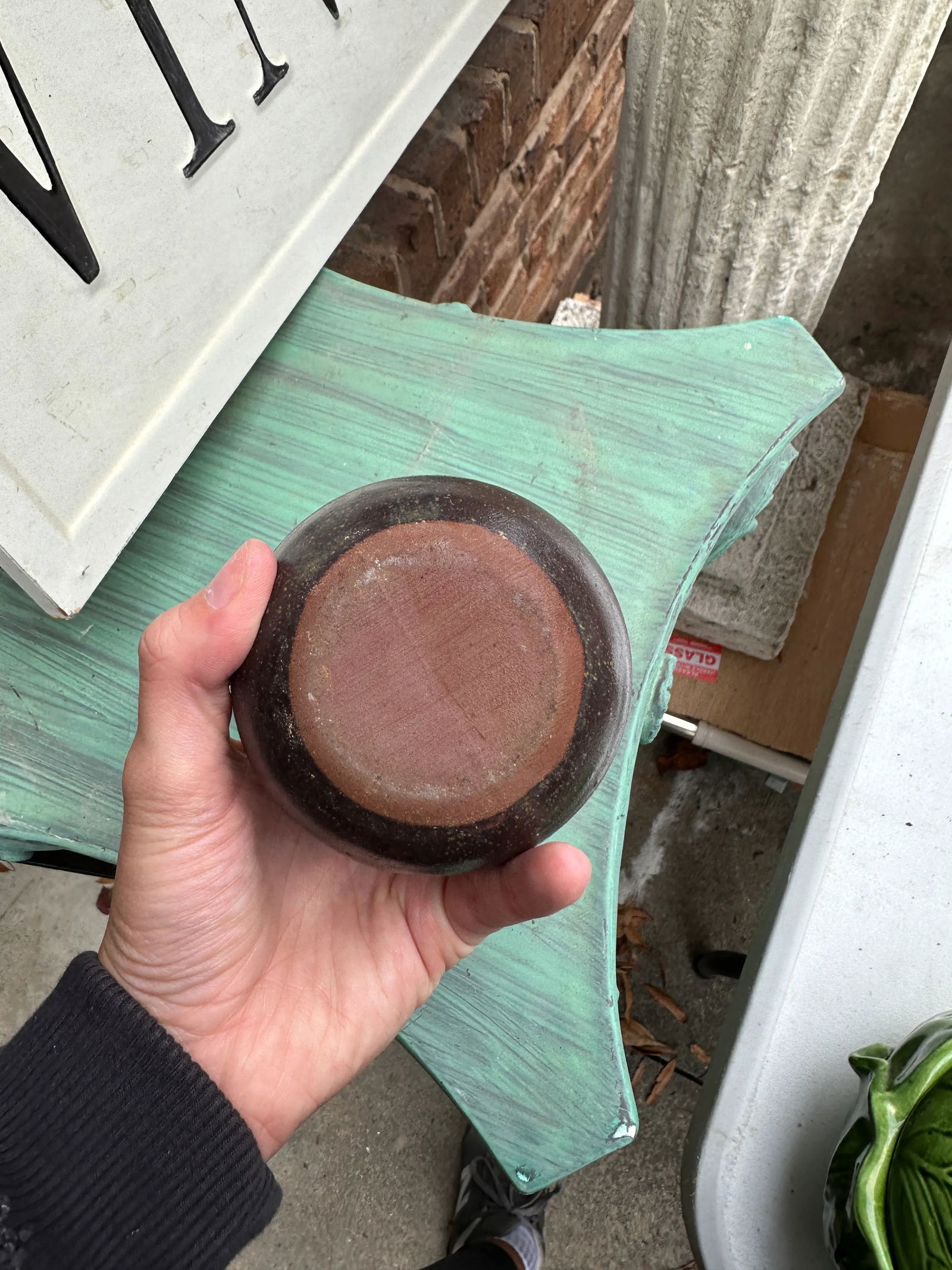 1970s Soy Ceramic Holder With Matching Ceramic Top - 8