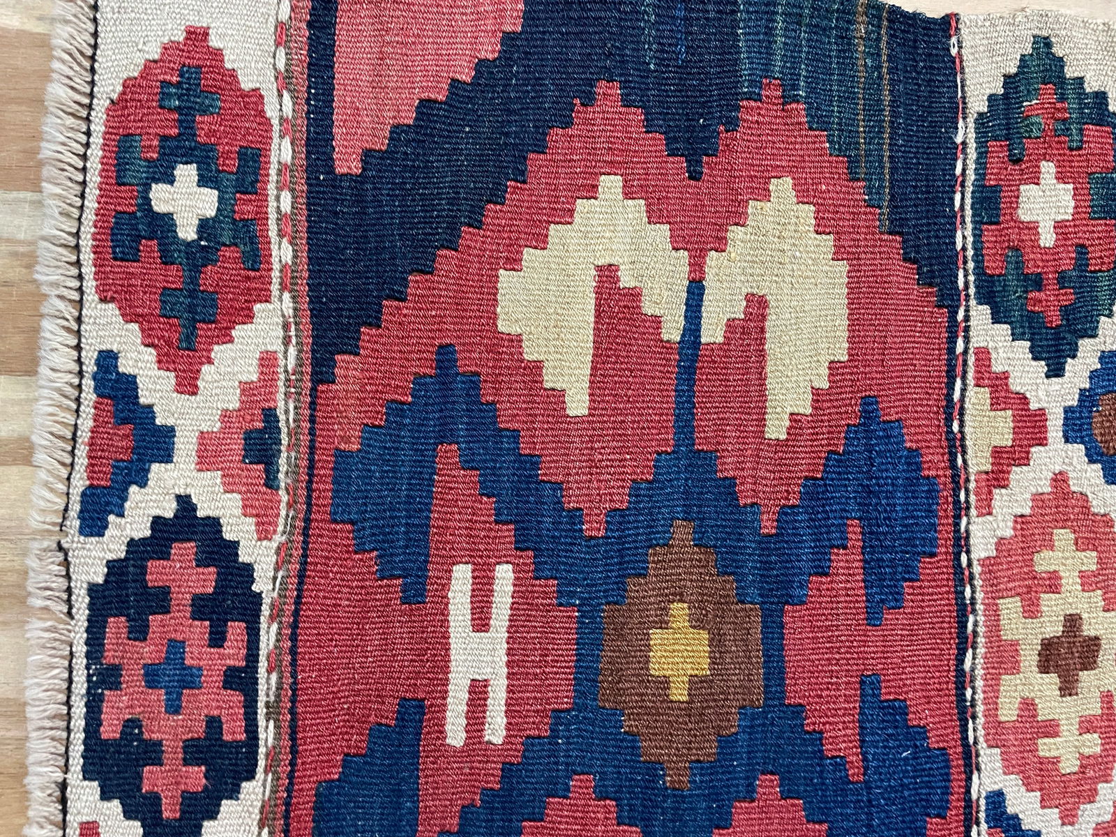 Antique Shahsavan Kilim/Rug, Mafrash C-1900's - 2