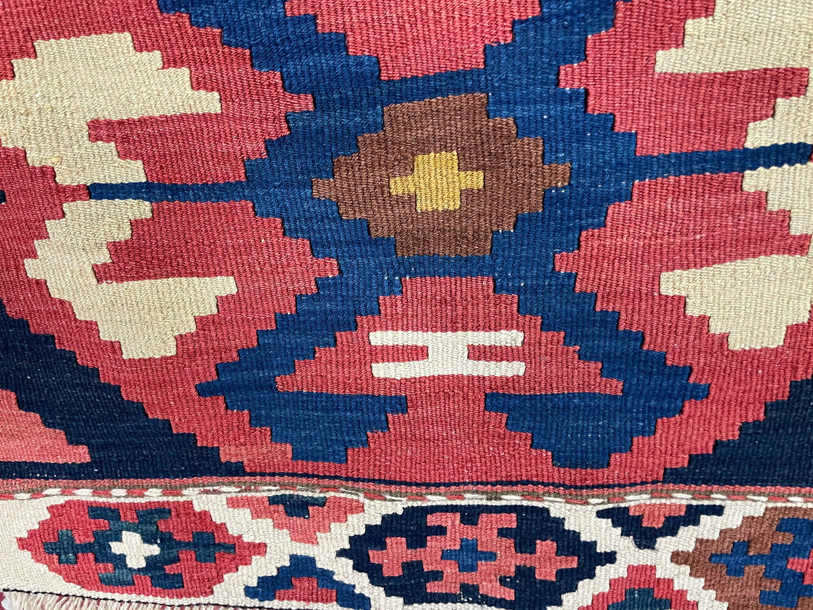 Antique Shahsavan Kilim/Rug, Mafrash C-1900's - 5