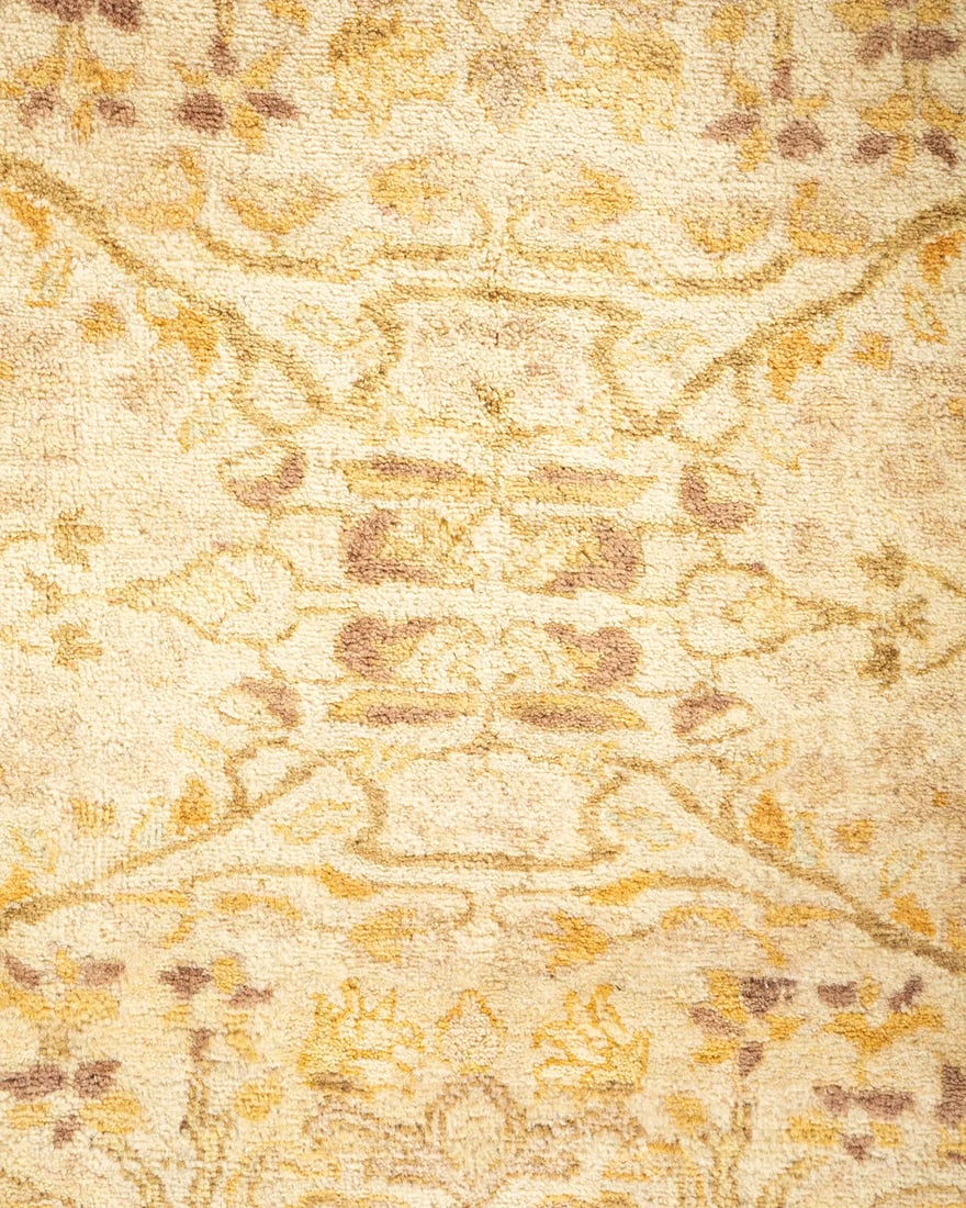 Mogul, One-of-a-Kind Hand-Knotted Area Rug - Ivory, 6' 1" x 6' 5" - 3