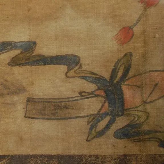 19th Century "Scholar's Treasures" Small Still Life Screen Painting - 3