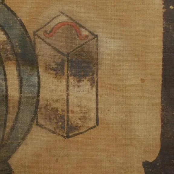 19th Century "Scholar's Treasures" Small Still Life Screen Painting - 4